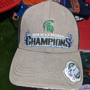 TOW Vintage Michigan State Spartan 2009 Regional Champs Adjustable Cap